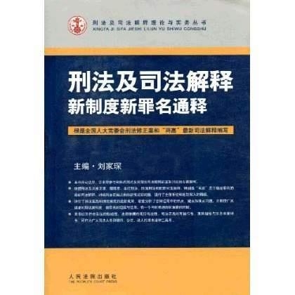 刑法最新司法解释解读与应用指南