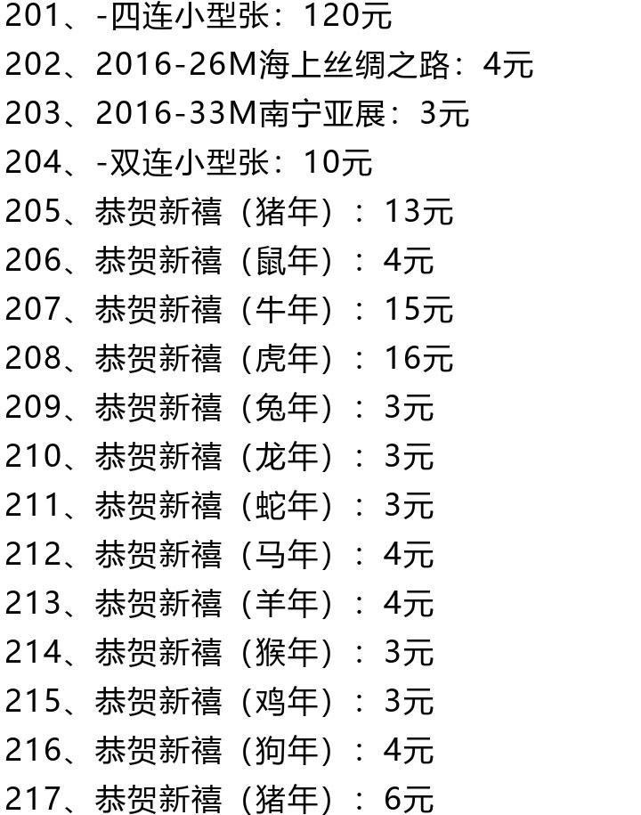 小型张最新价格，收藏爱好者的焦点关注