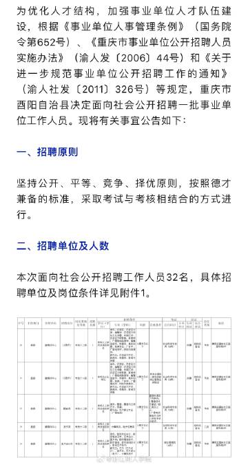 酉阳在线最新招聘信息全面汇总