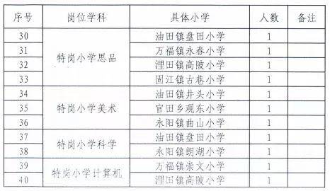 定南县小学最新招聘信息汇总