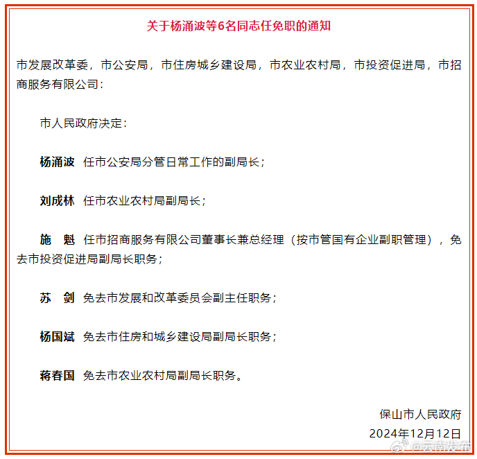 保山市市联动中心人事任命推动城市联动发展，构建高效管理团队新篇章